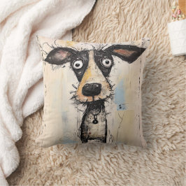 Cojín Decorativo Hairy Abstract Dog