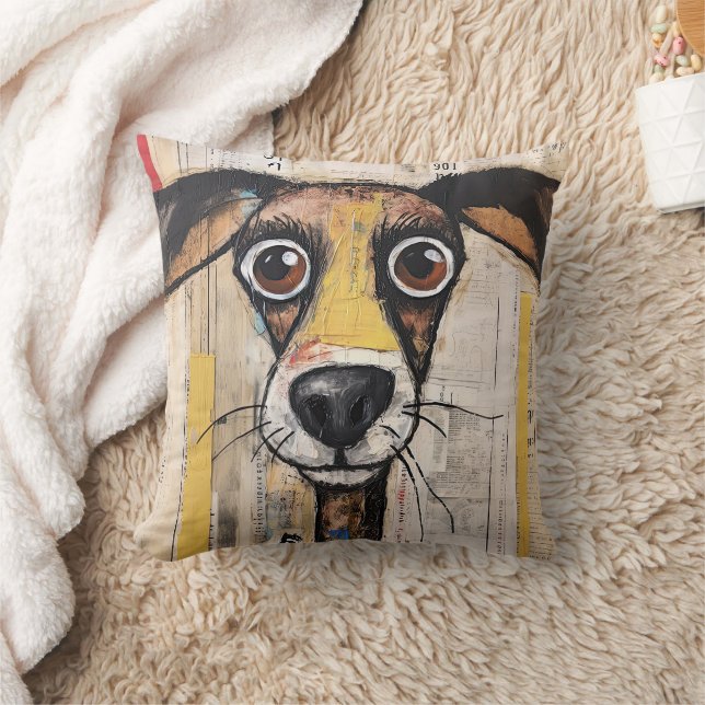 Cojín Decorativo Hairy Abstract Dog (Manta)