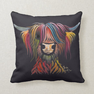 Cojín Decorativo Hairy Highland Cow ' OLIVER '