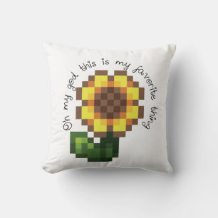 Cojín Decorativo Haley Sunflower Pillow - El Valle de Stardew inspi