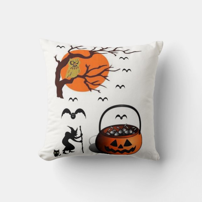 Cojín decorativo Halloween (Anverso)