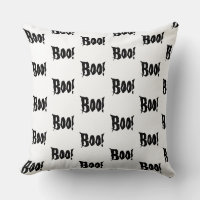 Halloween Boo Pillow