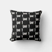 Halloween Boo Pillow