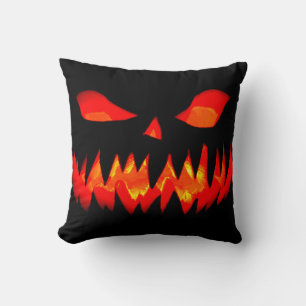 Cojín Decorativo Halloween Calabaza espeluznante horror espeluznant