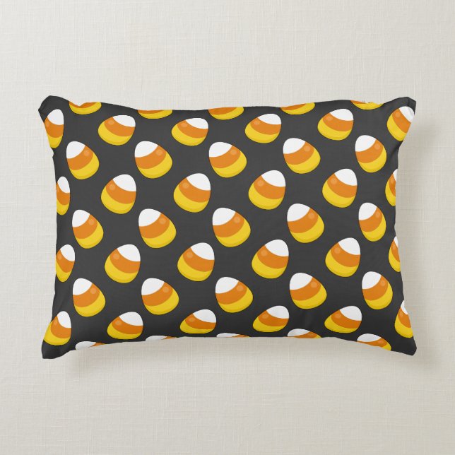 Cojín Decorativo Halloween Candy Corn (Anverso)