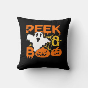 Cojín Decorativo Halloween con calabazas Peekaboo