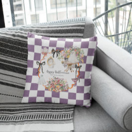 Cojín Decorativo Halloween de Cottagecore espeluznante