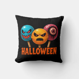 Cojín Decorativo Halloween de dulces siniestros