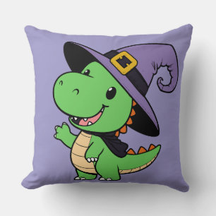 Cojín Decorativo Halloween de halloween de dinosaurio