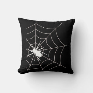 Cojín Decorativo Halloween de Invitación de embarazo en la web Spid