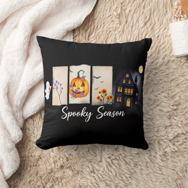 Cojín Decorativo Halloween de temporada de fantasía (Manta)