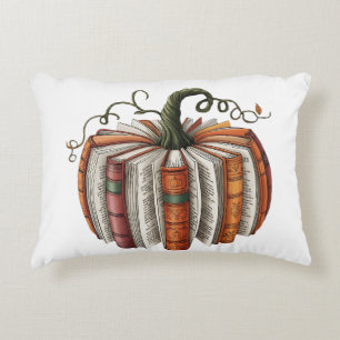 Cojín Decorativo Halloween del libro de calabazas otoño Lover Bookt