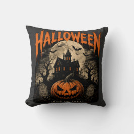 COJÍN DECORATIVO HALLOWEEN, DESCANSA EN PAZ