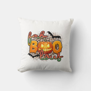 Cojín Decorativo Halloween Fab Boo Lous Cumpleaños
