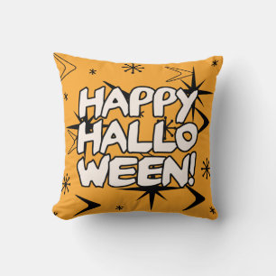 Cojín Decorativo Halloween feliz era atómica