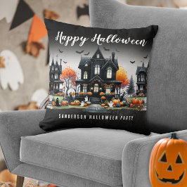 Cojín Decorativo Halloween feliz personalizado