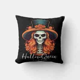 Cojín Decorativo Halloween HallowQueen Skeleton