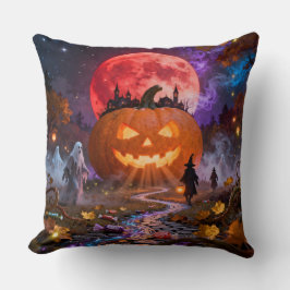 Cojín Decorativo Halloween Haunted Eclipse 2 Wall Clock