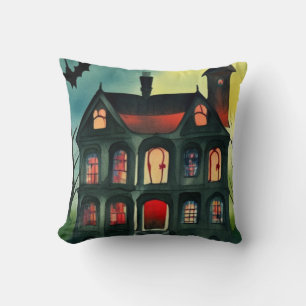 Cojín Decorativo Halloween Haunted House