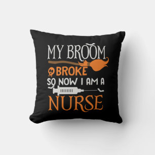 Cojín Decorativo Halloween I Am A Nurse Birthday