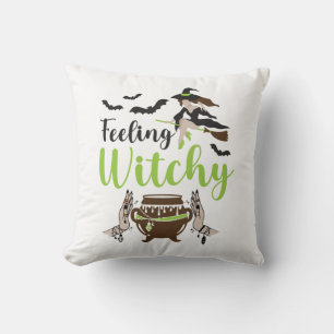 Cojín Decorativo Halloween mágico de brujería