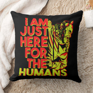 Cojín Decorativo Halloween malvado espeluznante para los humanos