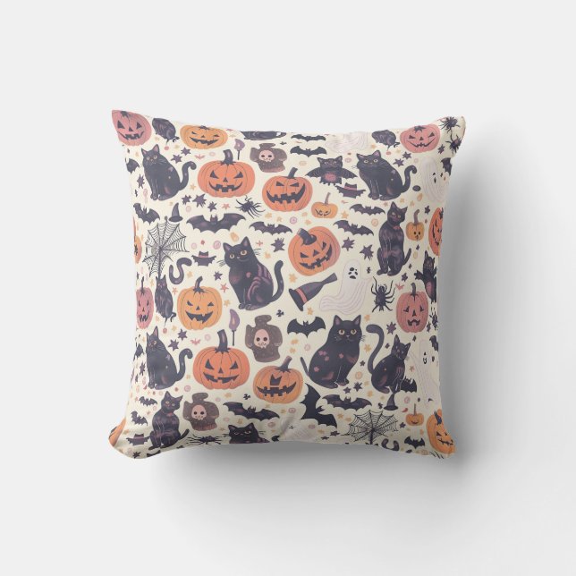Cojín Decorativo halloween moderno (Anverso)