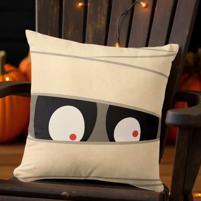 Cojín Decorativo Halloween, Monstruo de la Mumami moderna (Subido por el creador)