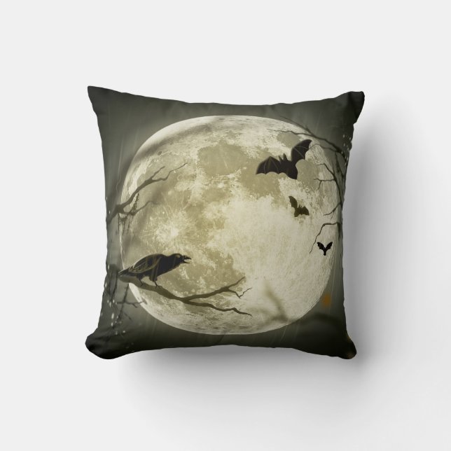 Cojín Decorativo Halloween Moon (Anverso)
