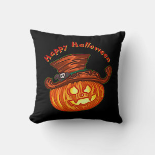 Cojín Decorativo Halloween Neon Glow Look Pumpkin Fiesta