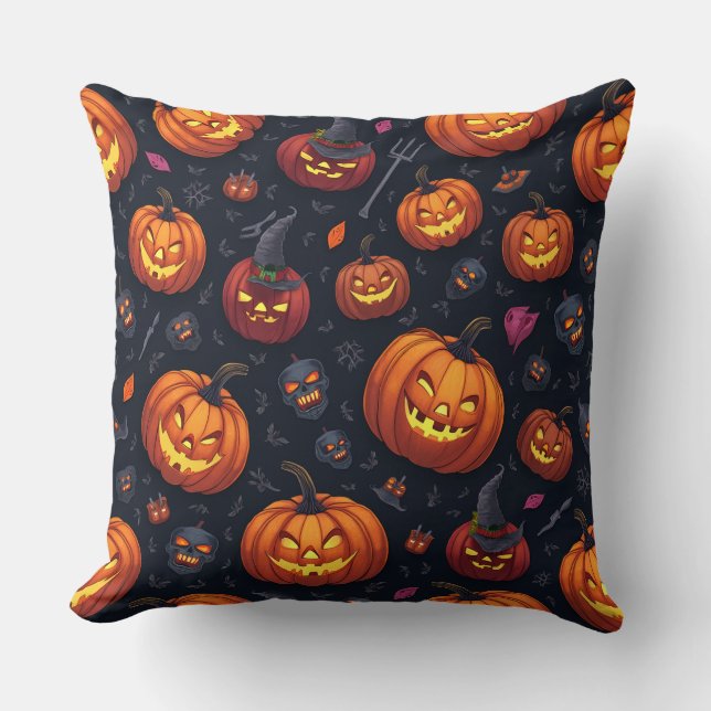 Cojín Decorativo Halloween Pillow Cushion (Anverso)