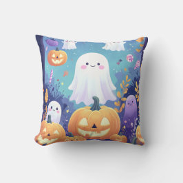 Cojín Decorativo Halloween Purple Cute