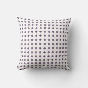 Cojín Decorativo Halloween Purple Polka Dot Eyes