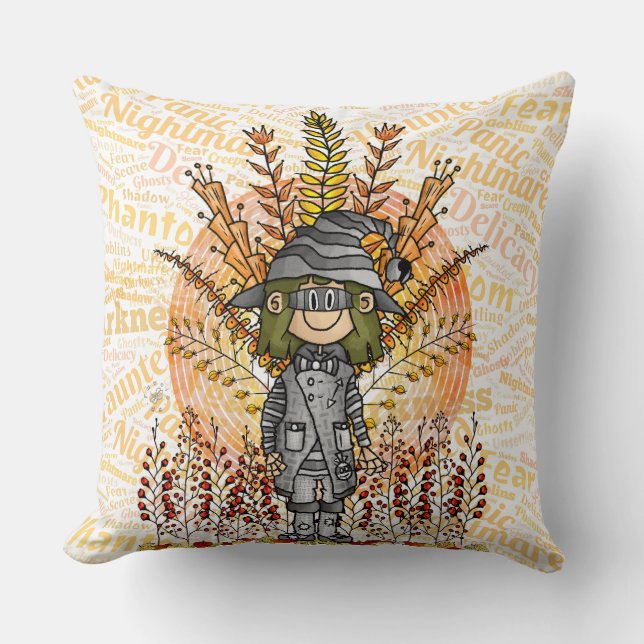Cojín Decorativo Halloween - Quinn (Anverso)