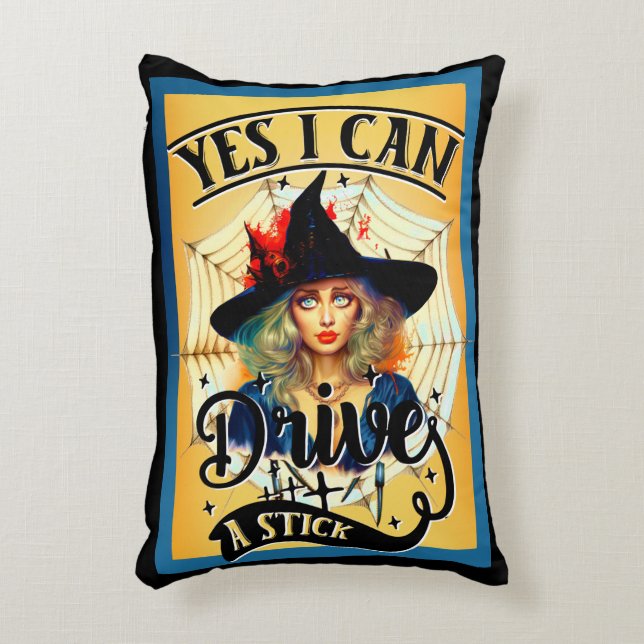Cojín Decorativo Halloween retro divertida (Frente (Vertical))