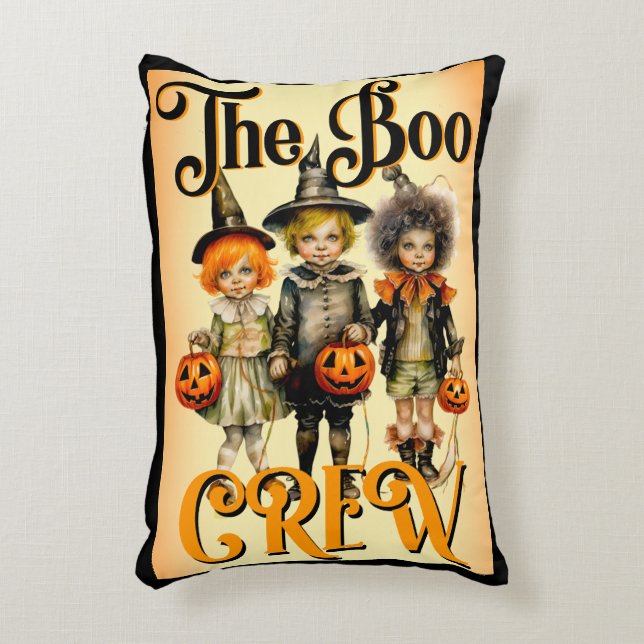 Cojín Decorativo Halloween retro divertida (Frente (Vertical))