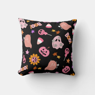 Cojín Decorativo Halloween rosa