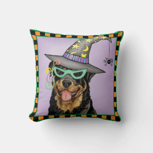 Cojín Decorativo Halloween Rottweiler