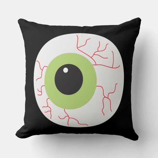 Cojín Decorativo Halloween Scary Eyeball (Anverso)
