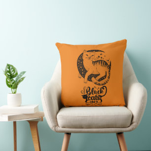 Cojín Decorativo Halloween sólo gatos negros