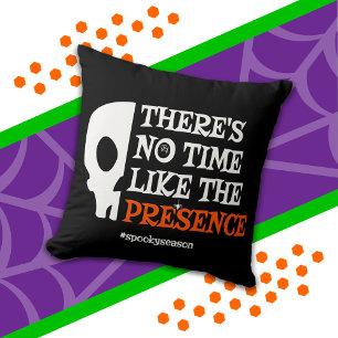 Cojín Decorativo Halloween Spirit Spooky Skull Funny Halloween