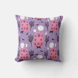 Cojín Decorativo Halloween Spooktacular de Pastel Encantado