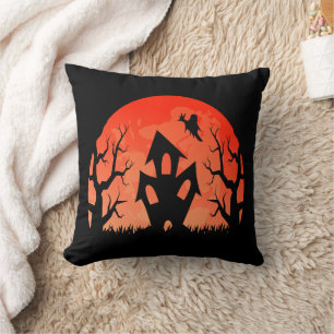 Cojín Decorativo Halloween Spooky House
