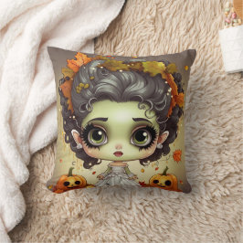 Cojín Decorativo Halloween Sra. Frankenstein