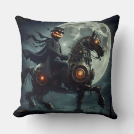 Cojín Decorativo Halloween Steampunk Jinete sin Cabeza