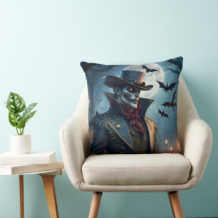 Cojín Decorativo Halloween Steampunk Sureño Gótico Zombie