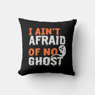 Cojín Decorativo Halloween temo que no haya cumpleaños fantasma