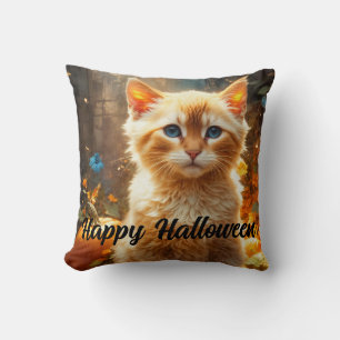 Cojín Decorativo Halloween Tiger Cat Magick