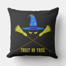 Cojín Decorativo Halloween Trick O Trick Black