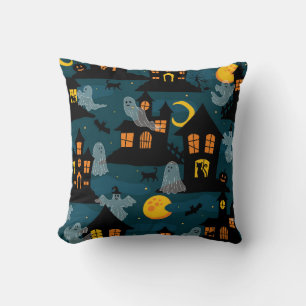 Cojín Decorativo Halloween vintage Seamless Pa